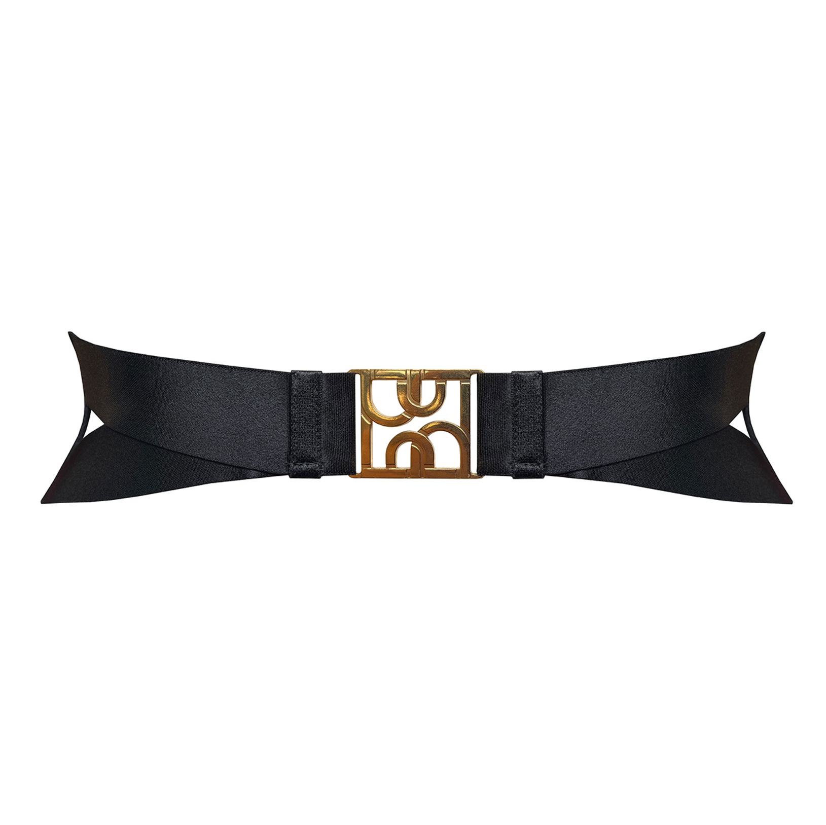 Bordelle Vero adjustable belt in Black
