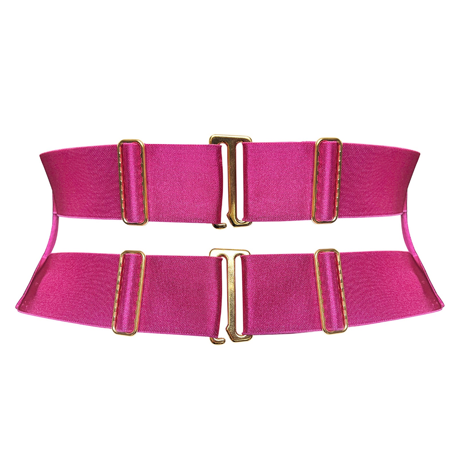 Bordelle Vero adjustable belt in Magenta