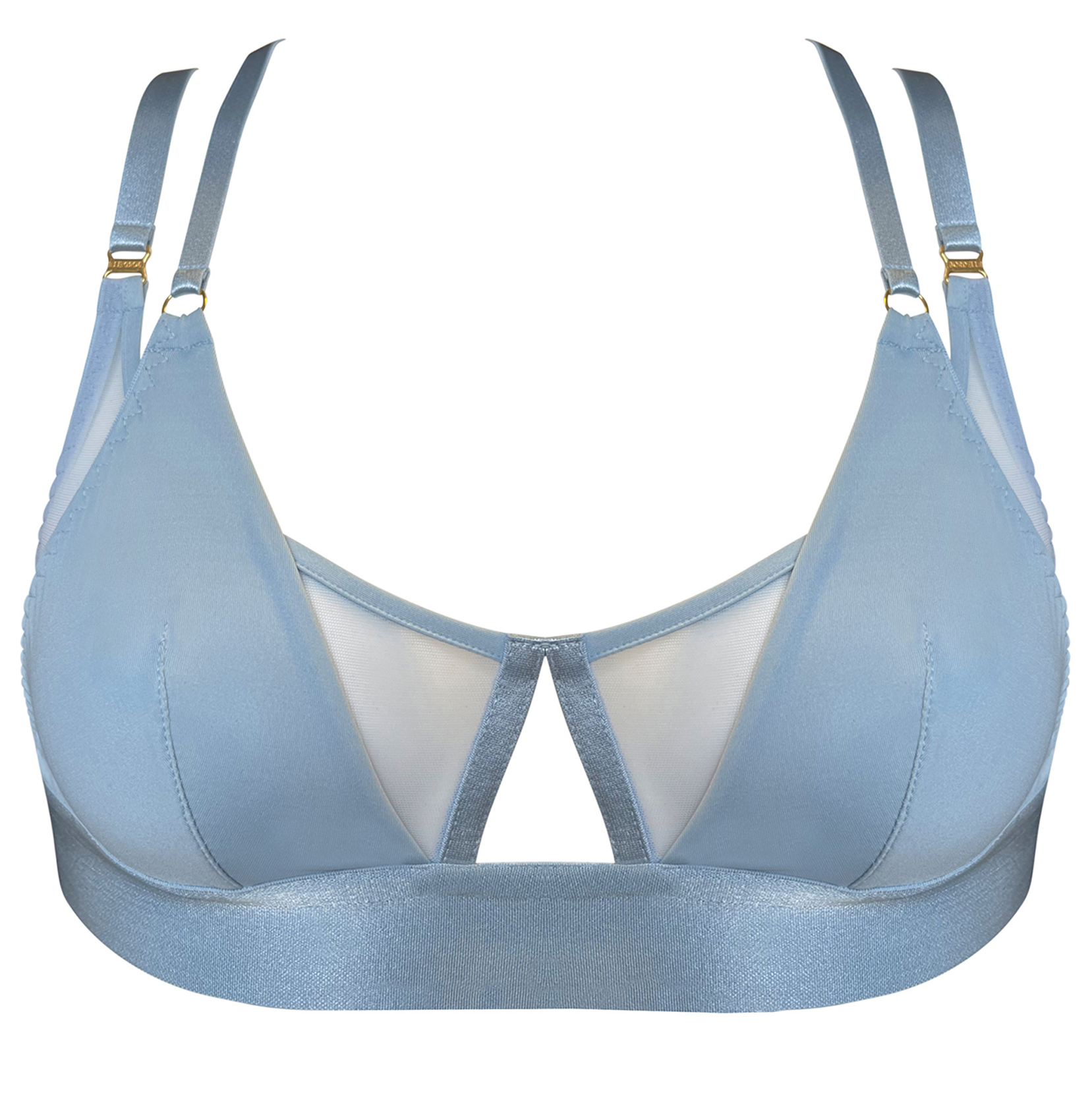 Vero soft cup bra by Bordelle - dusty blue