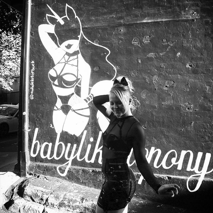 Our wall mural by Rochelle Buckley