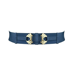 Melusina adjustable belt - denim
