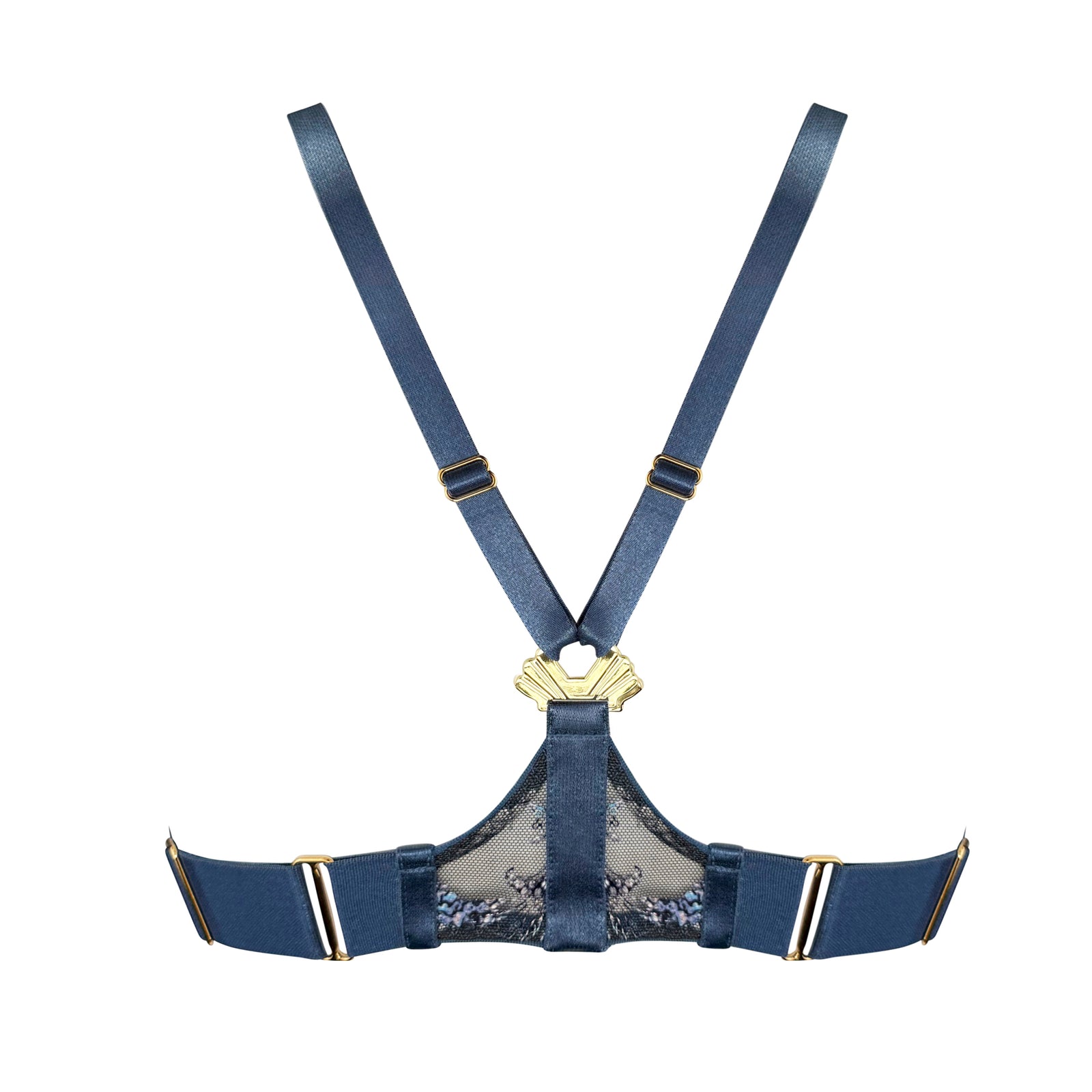 Siren soft cup bra - denim