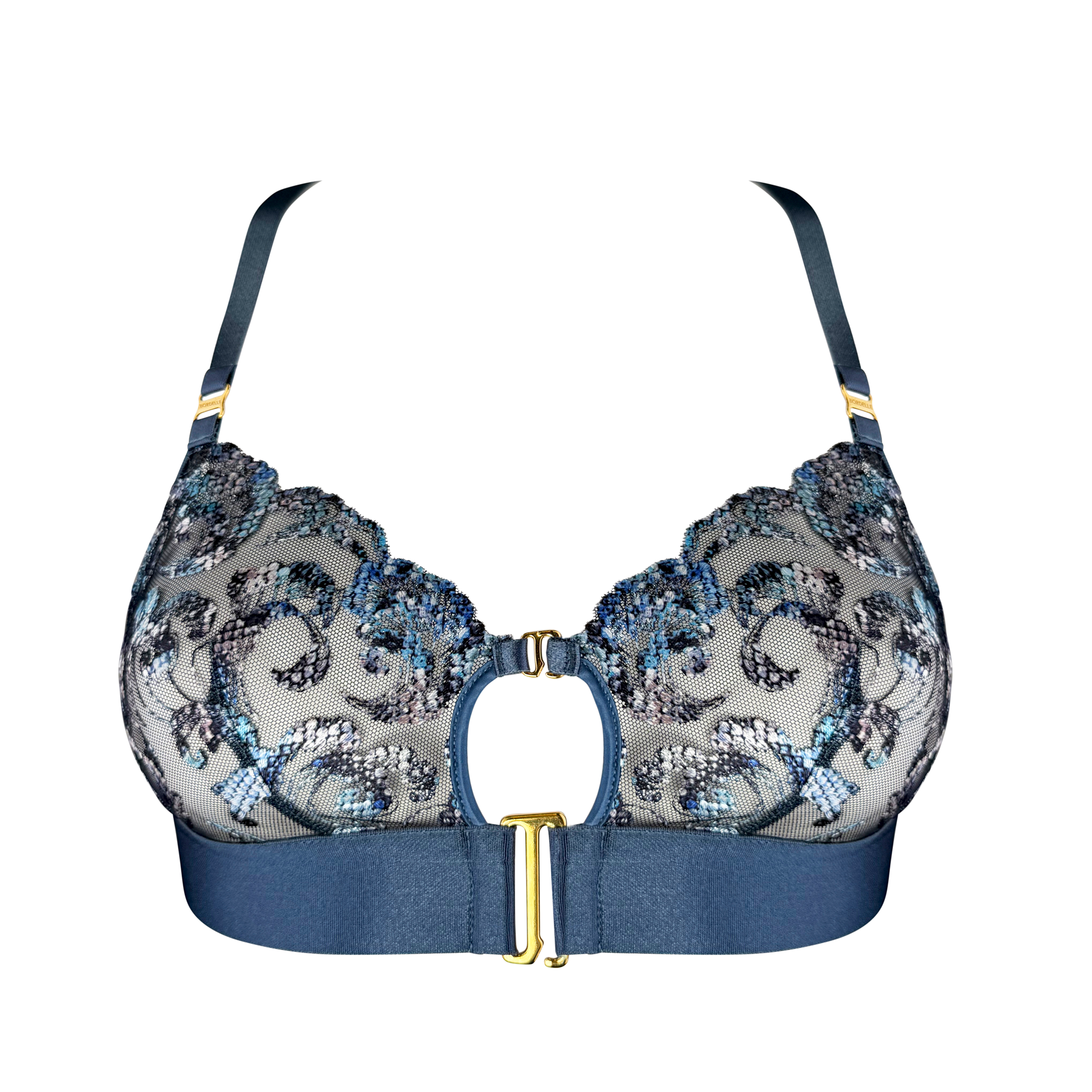 Siren soft cup bra - denim