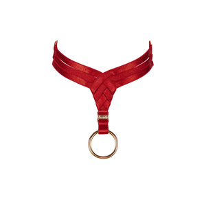 Bordelle Asobi collar in Red