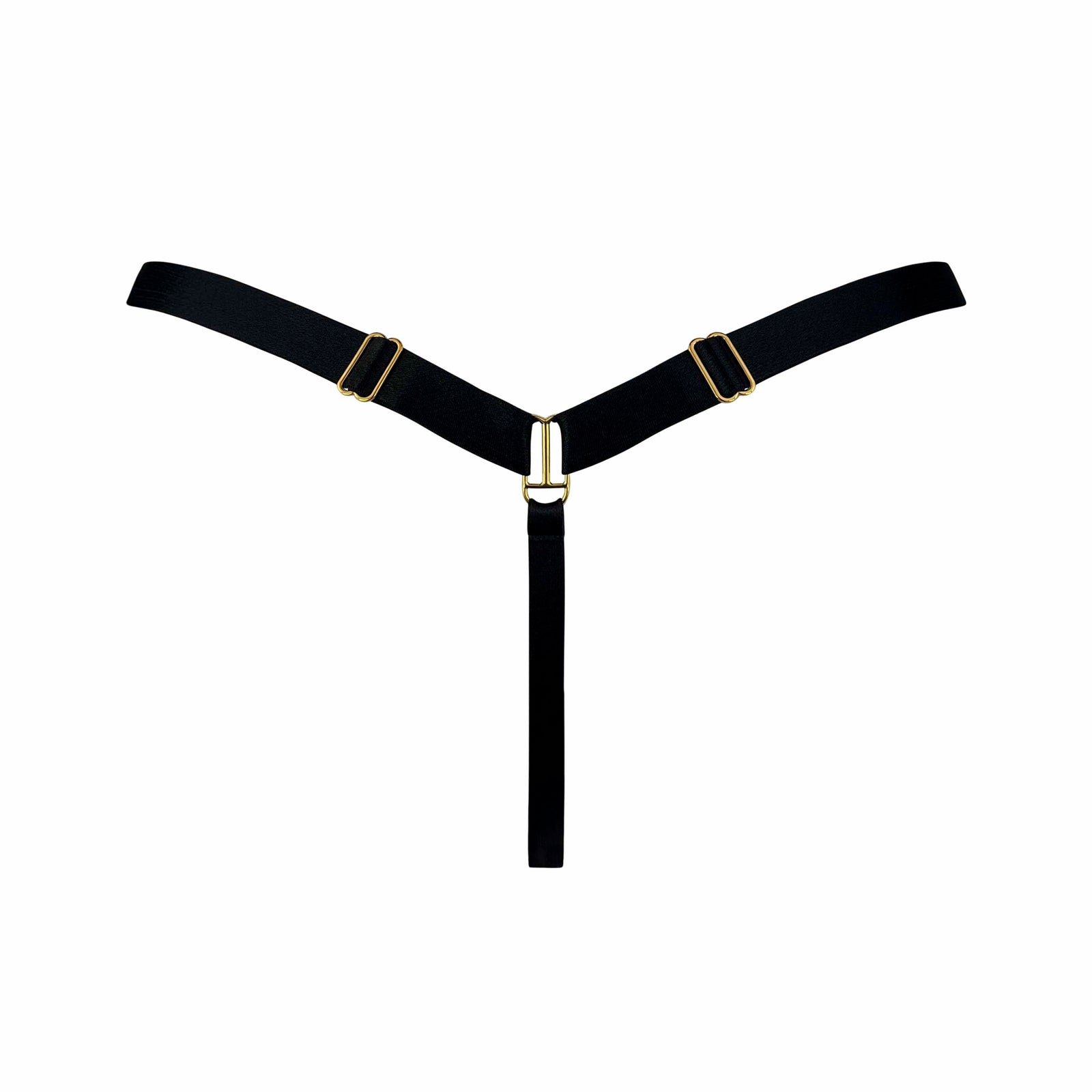 Nara strap thong - black