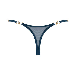 Pearl thong - teal