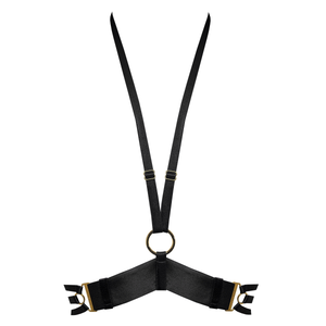 Retta multi strap harness - black