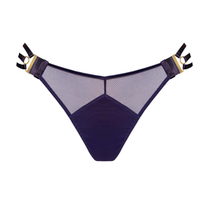 Retta multi strap thong - deep purple