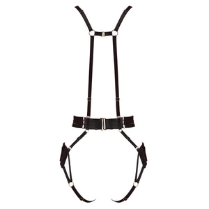 Signature strap body harness - black