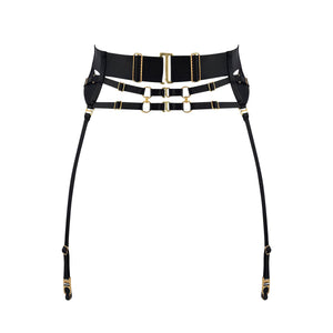 Zenna suspender belt - black