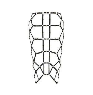 Zenna harness skirt (exclusive )- black