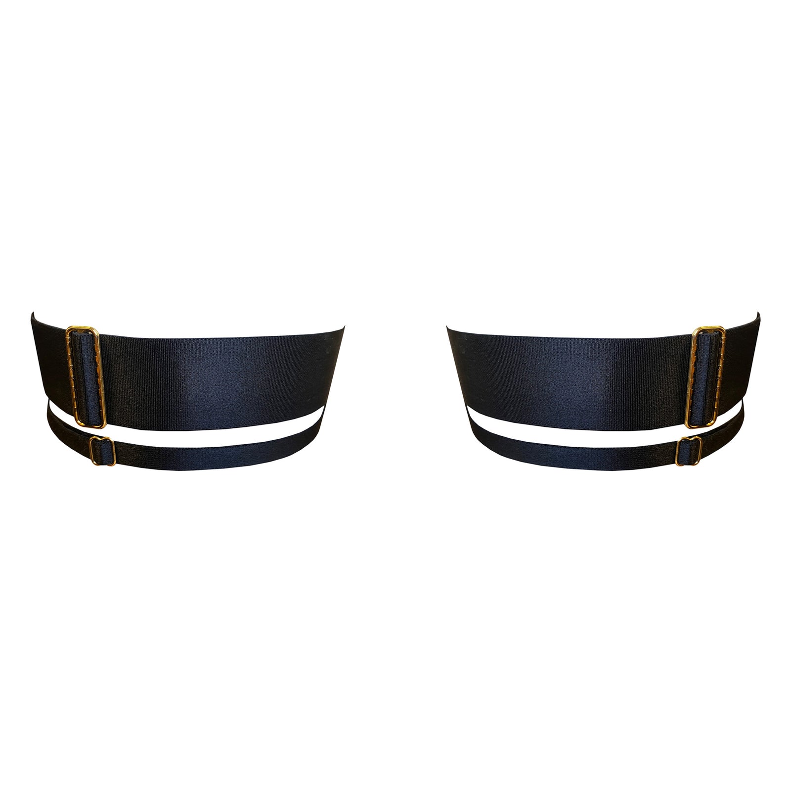 Bordelle Circe garters in Black