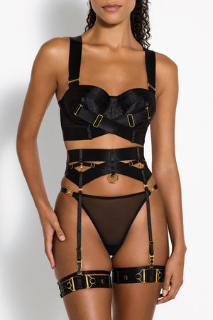 Retta suspender - black