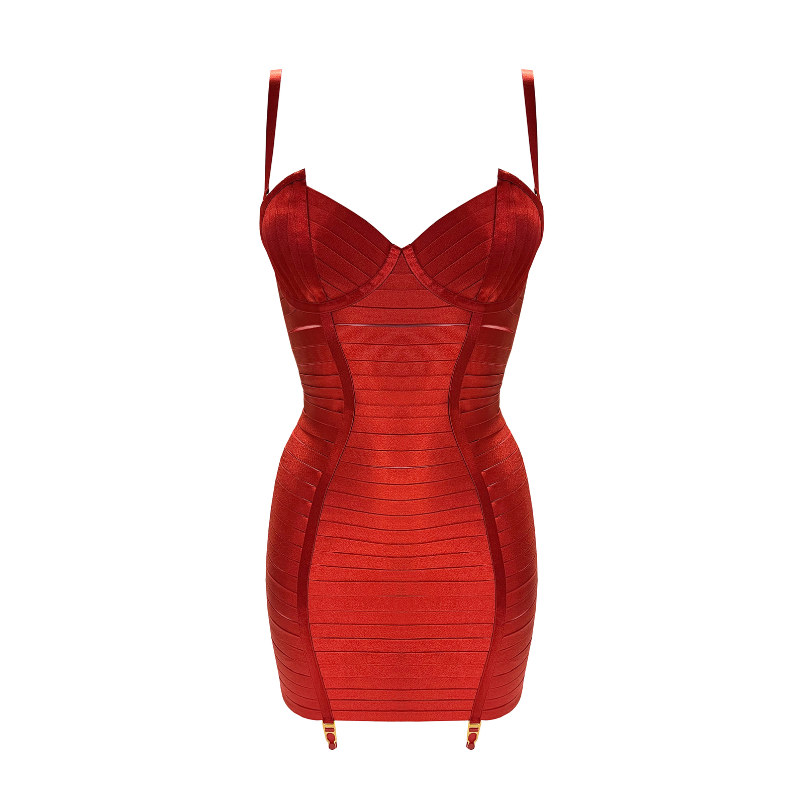 Signature Angela dress - red