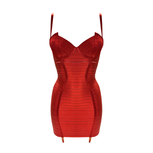 Signature angela dress - red