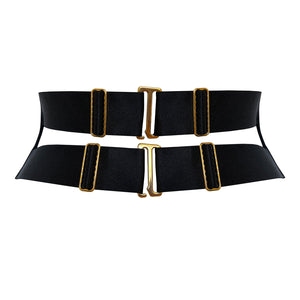 Vero adjustable belt by Bordelle - black