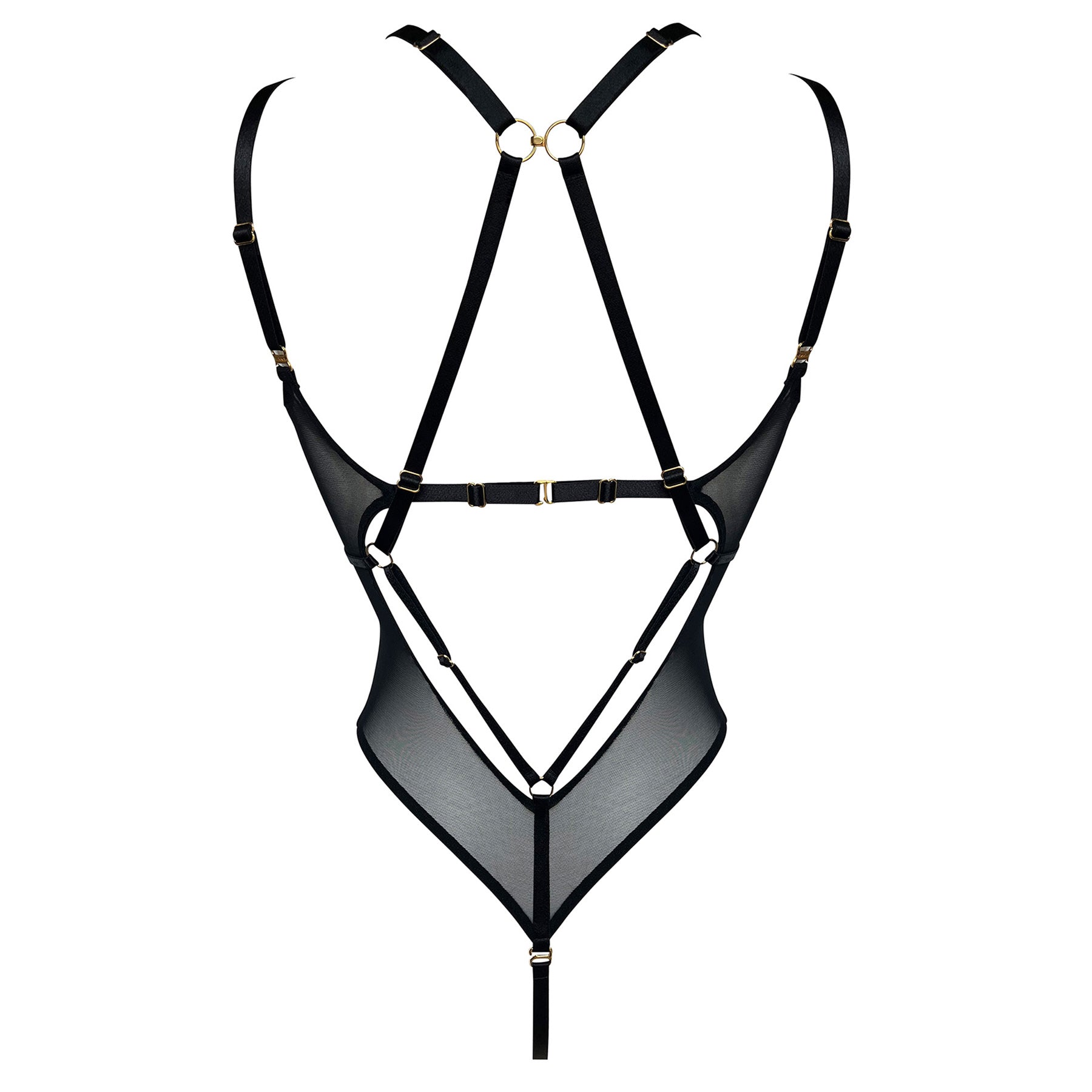 Vero harness body by Bordelle - black