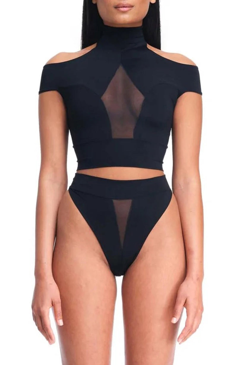 Don't Shoot the Messengers Innsaei top in Black