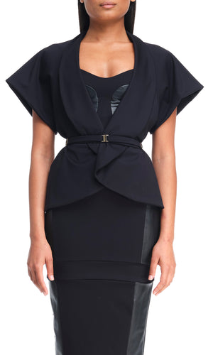 La muse short sleeve jacket