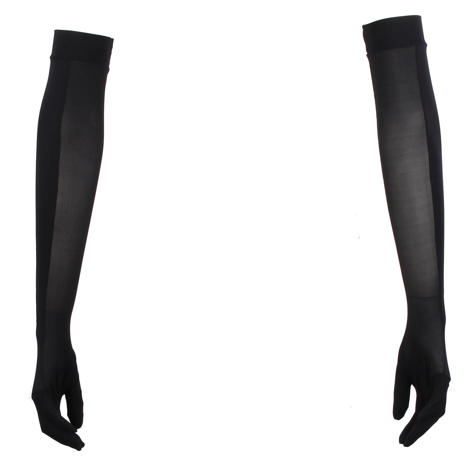 Don't Shoot the Messengers Sirius long gloves in Black