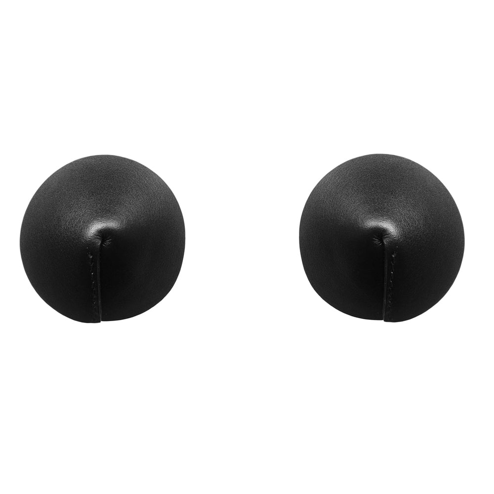 Bordelle Matte leather nipplets nipple covers signature collection