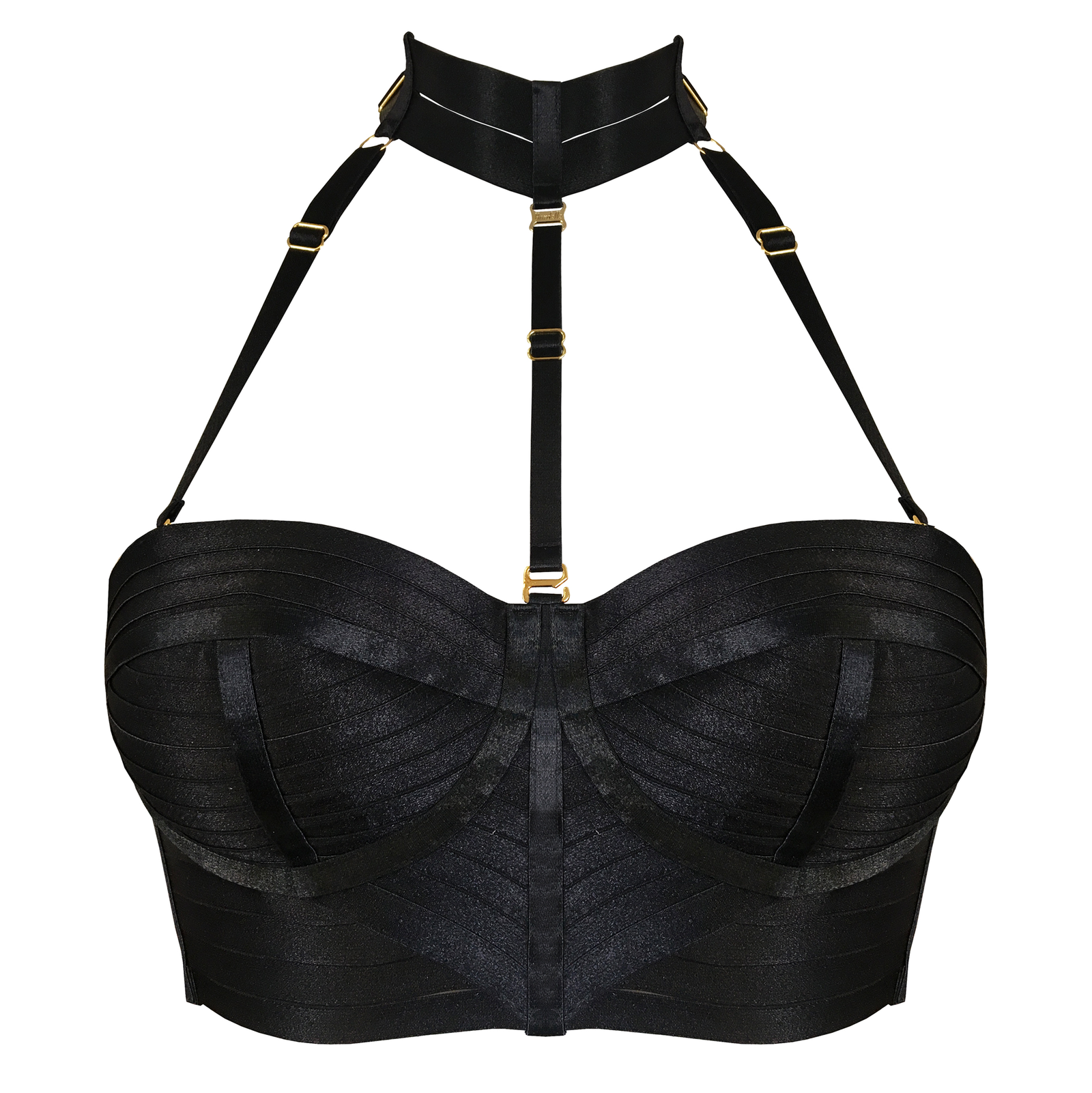 Bordelle Minerva collar bodice bra