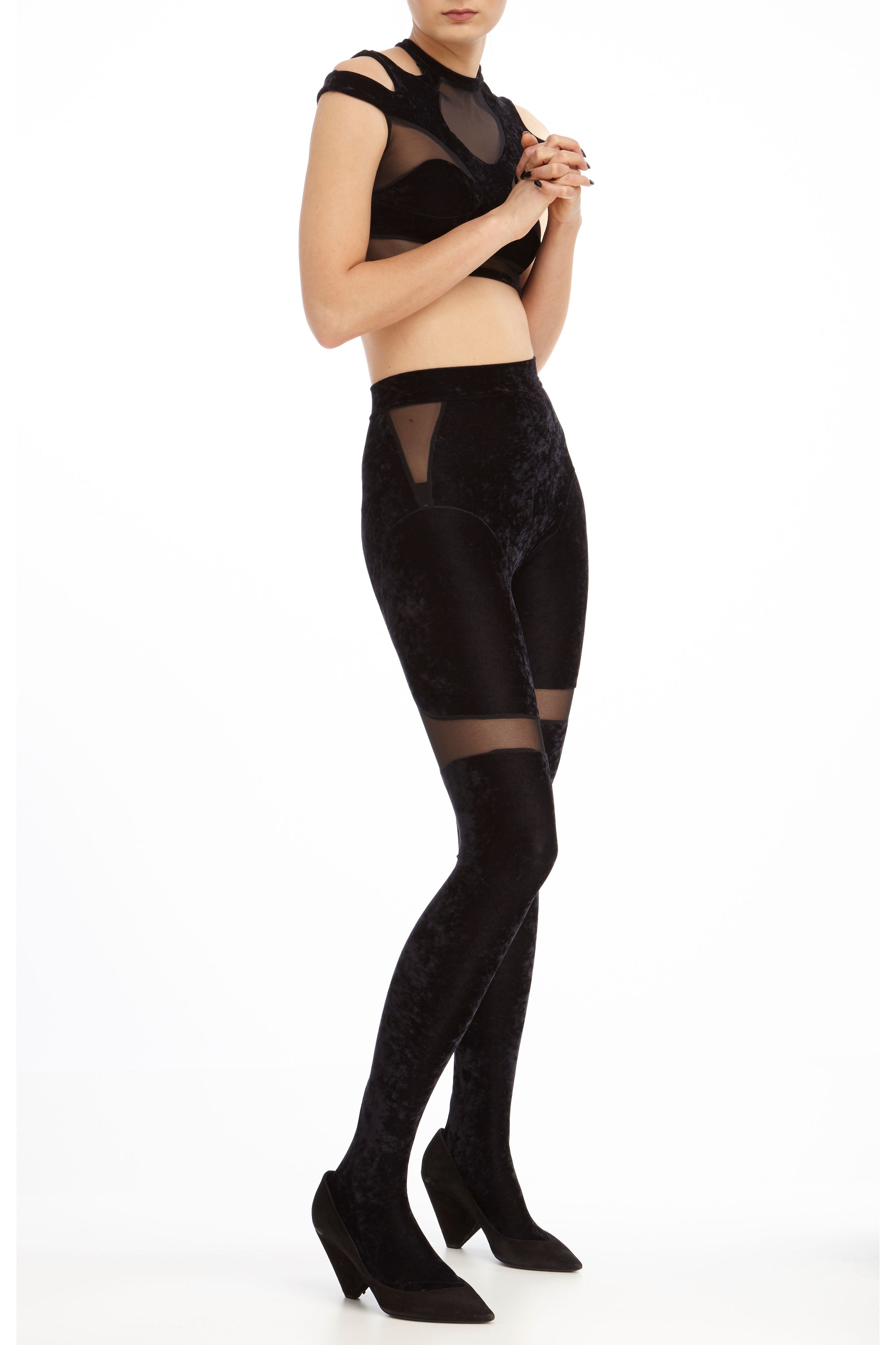 DSTM Solta tights and Solta crop top