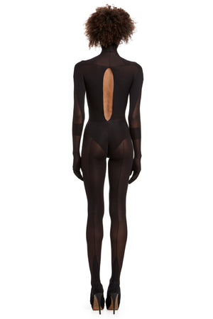 DSTM full body catsuit with hood - back