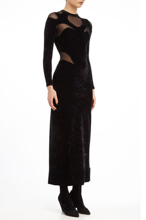 Solta velvet dress