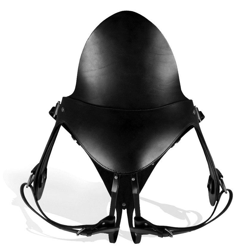 Fleet Ilya Saddle and reins black handmade leather ready to wear saddle style ouvert knicker