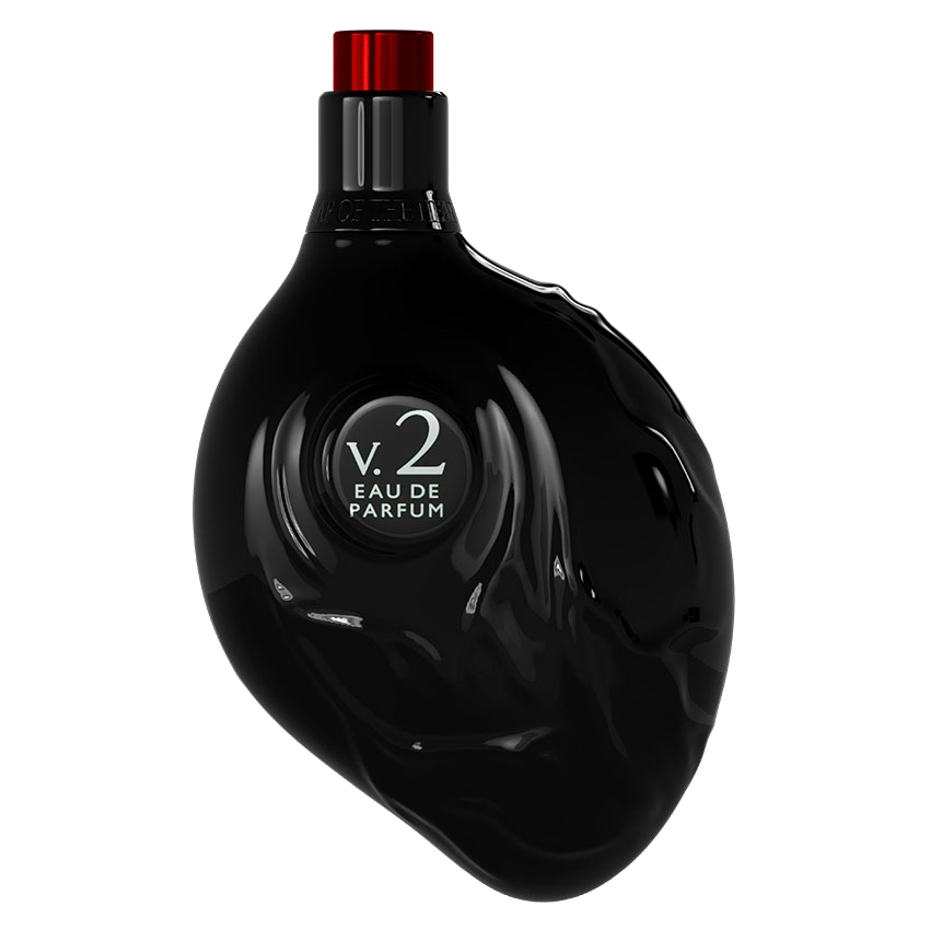Map of the Heart Black heart perfume V.2 anatomical heart unisex scent