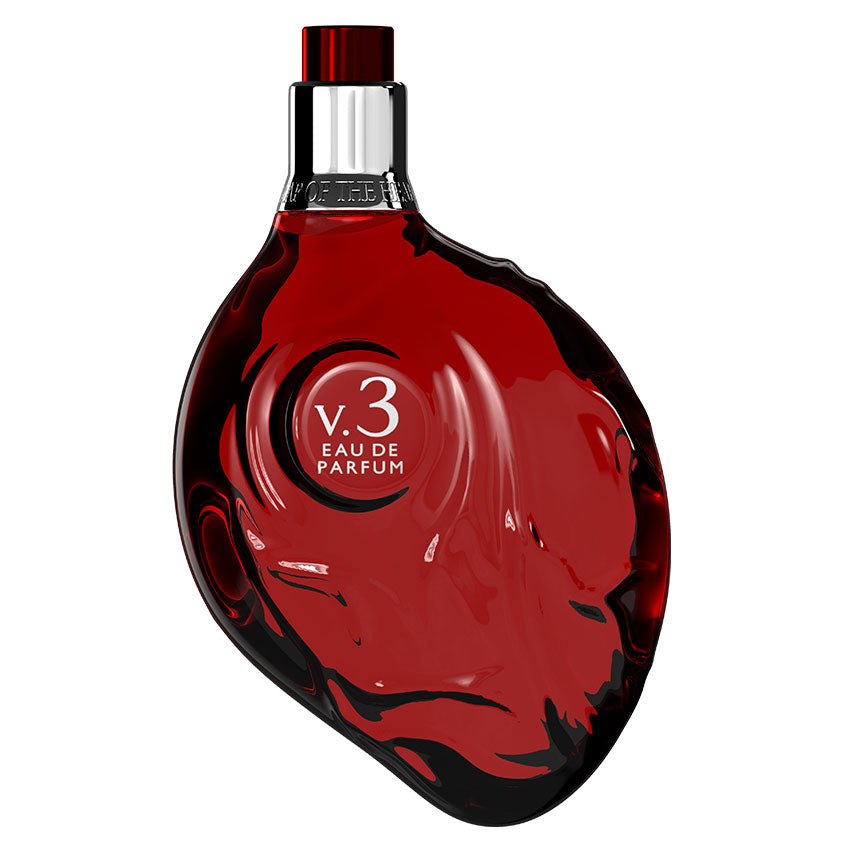 Map of the Heart Red heart perfume V.3 anatomical heart bottle - signature