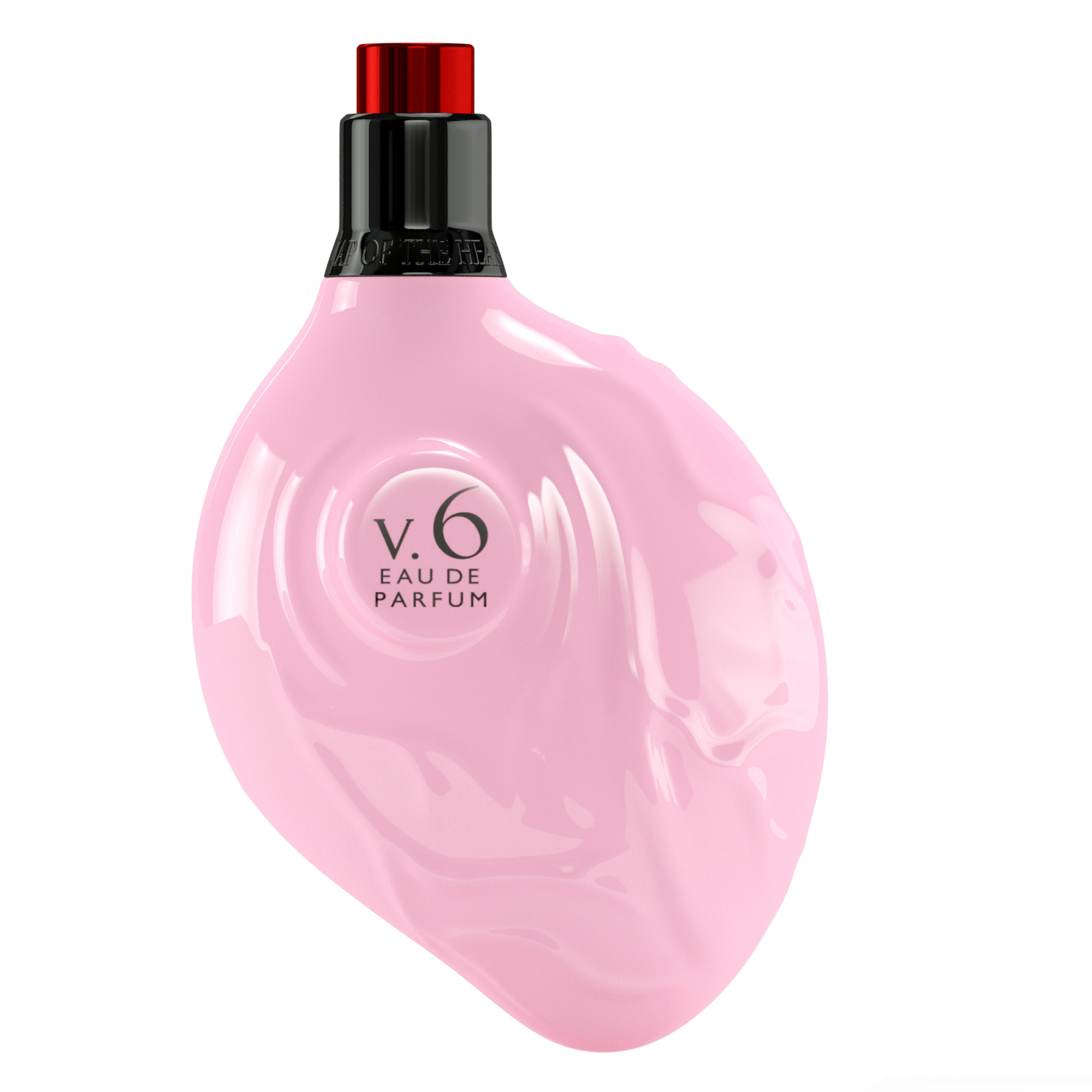 Map of the Heart Pink heart perfume V.6 anatomical heart bottle signature