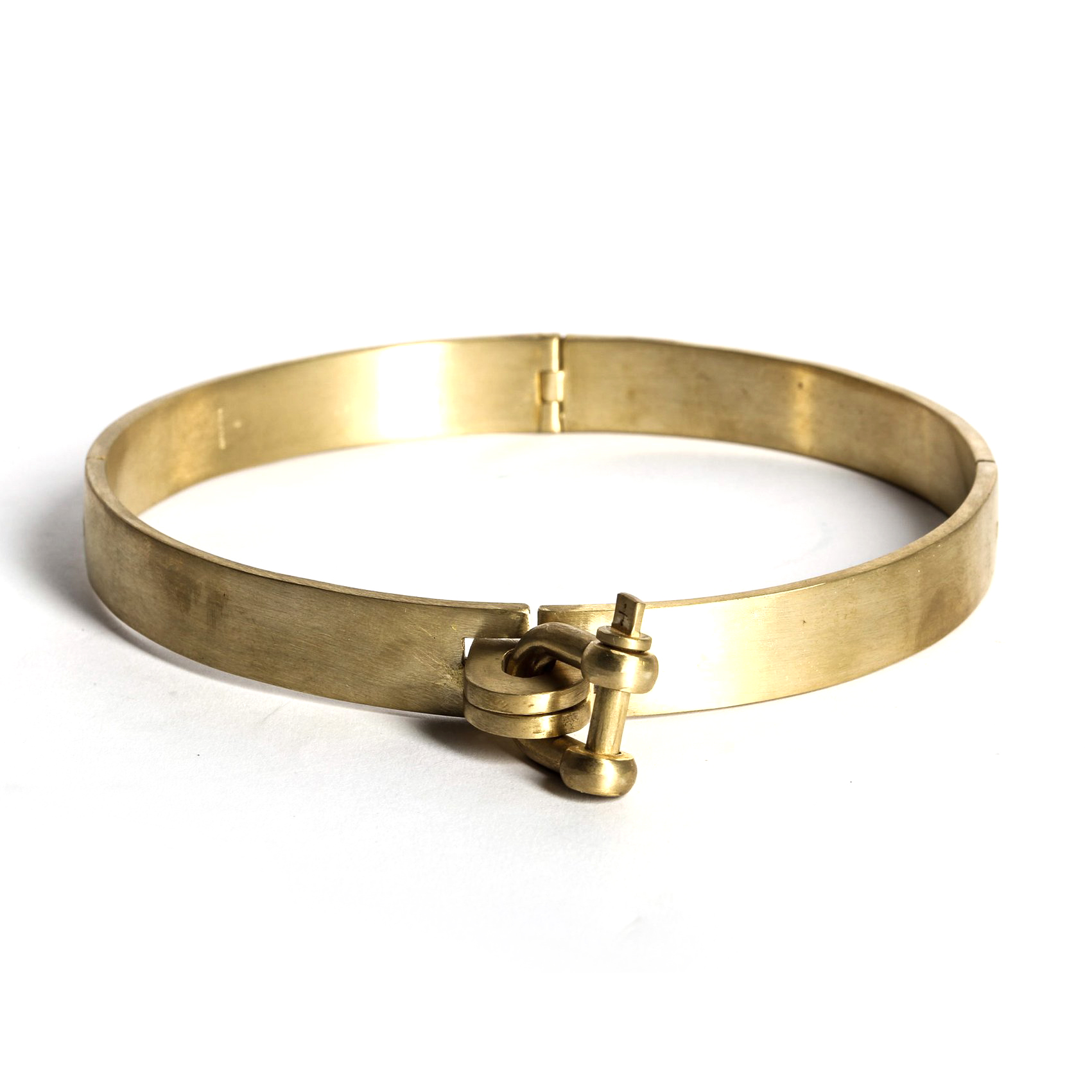 Solid brass neck cuff by Parts of 4 collar