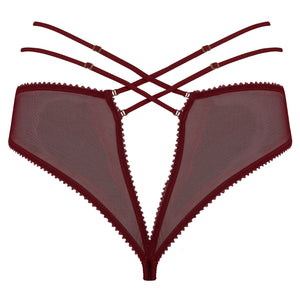 Myth ouvert brief by Tisja Damen - bordeaux