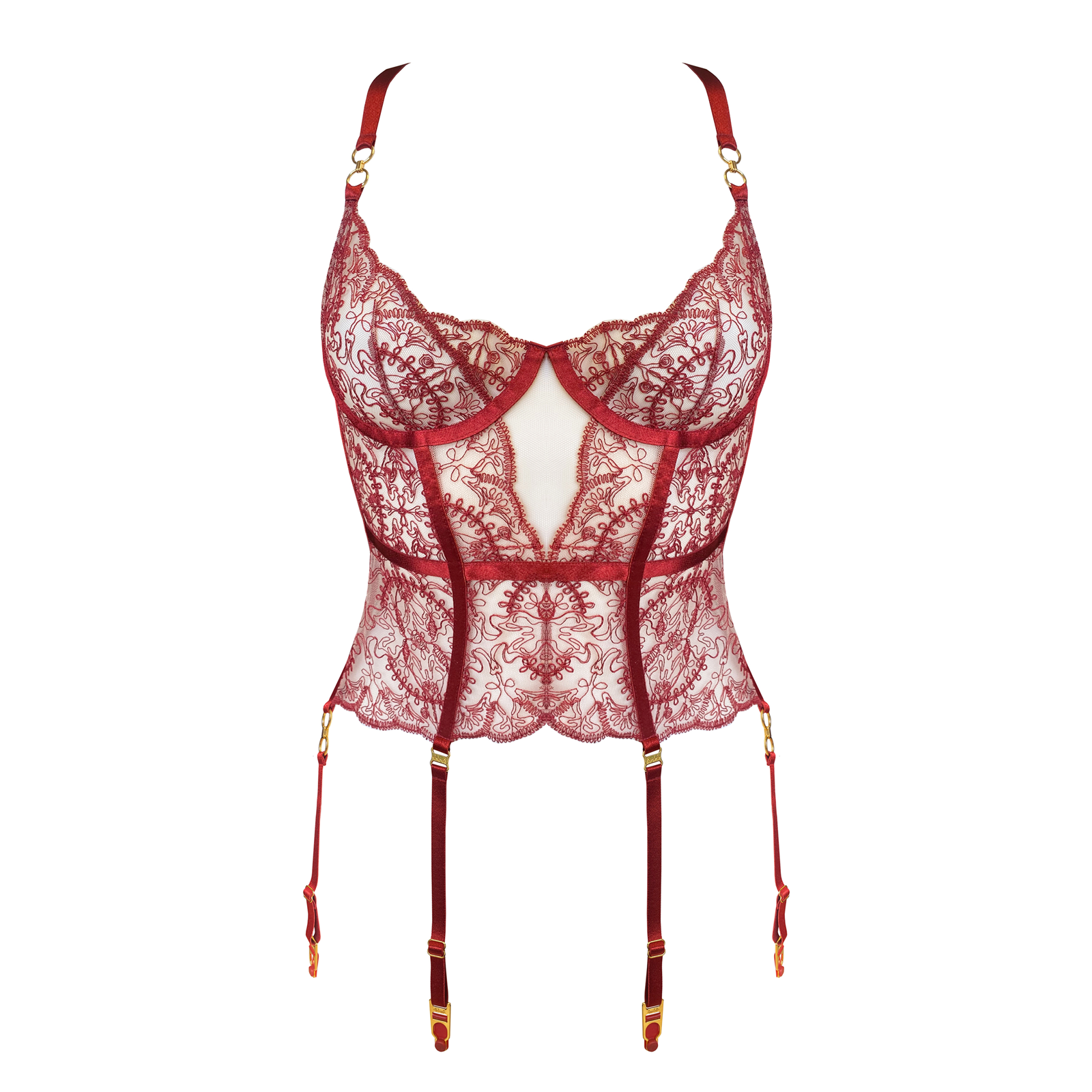 Cymatic basque by Bordelle - red