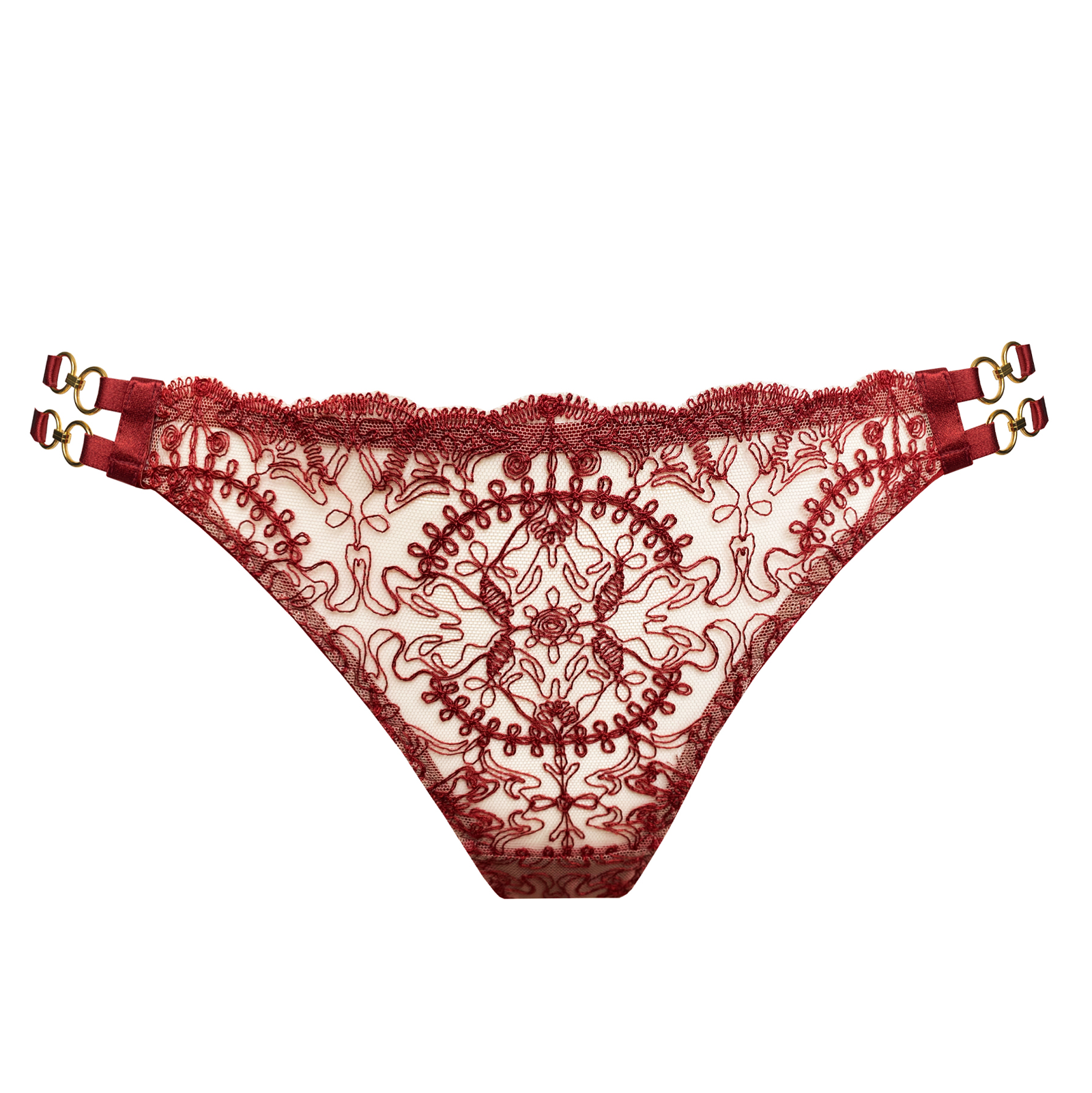 Cymatic thong by Bordelle - red