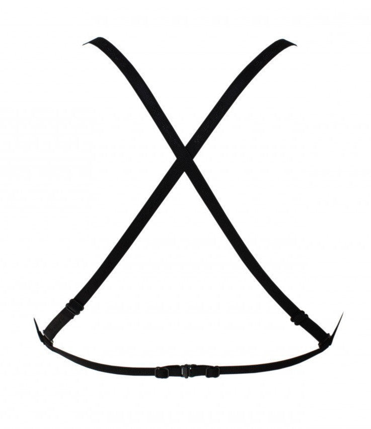 la fille d'O fast girls monowire mesh bra black sheer microfibre mesh